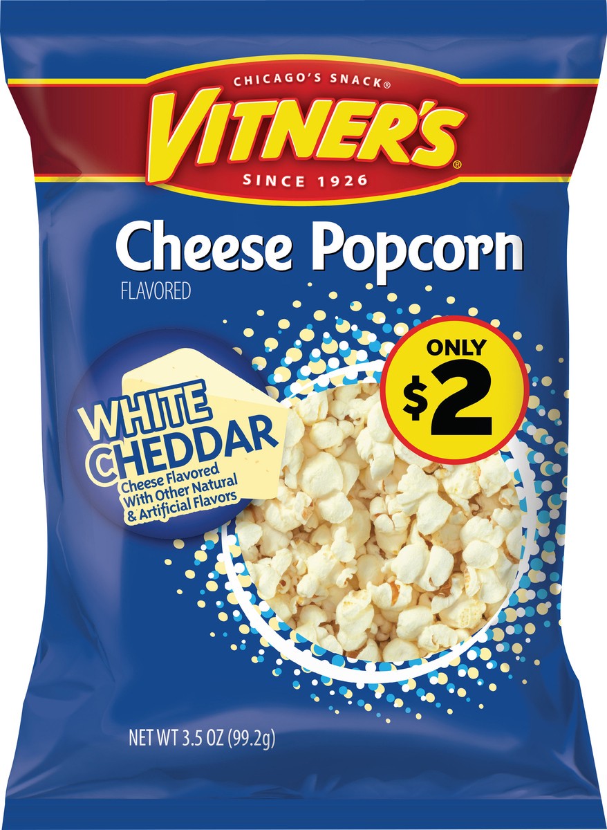 slide 2 of 12, Vitner's Vitner's White Cheddar Popcorn - 3.5 oz, 3.5 oz