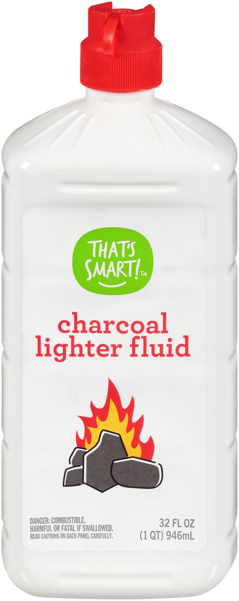 slide 11 of 13, That's Smart! Charcoal Lighter Fluid, 32 fl oz