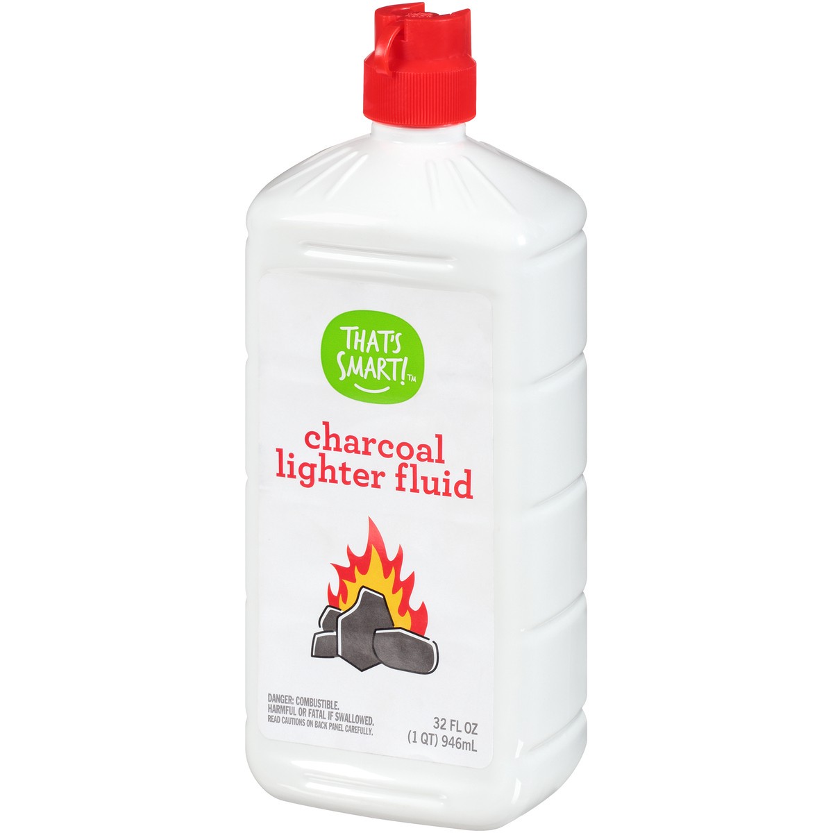 slide 8 of 13, That's Smart! Charcoal Lighter Fluid, 32 fl oz