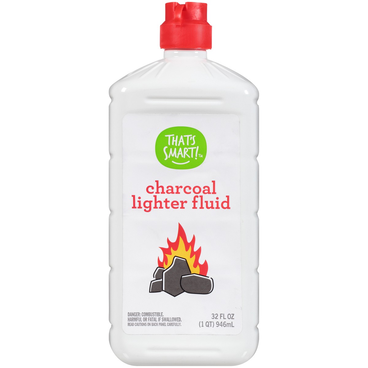 slide 5 of 13, That's Smart! Charcoal Lighter Fluid, 32 fl oz