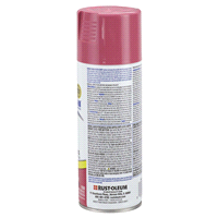 slide 7 of 9, Rust-Oleum 2x Ultra Cover Paint & Primer, Gloss Berry Pink, 12 oz