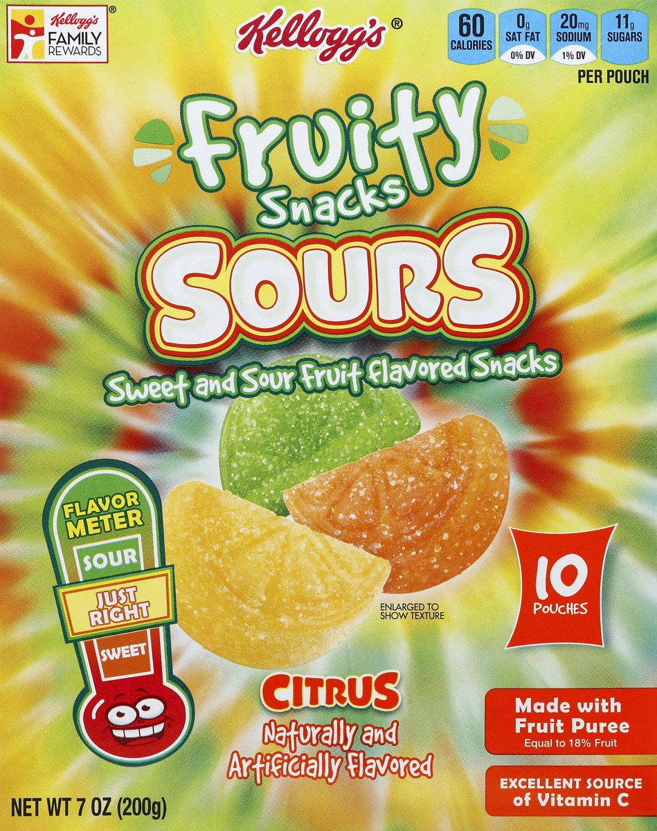 slide 5 of 6, Kellogg's Fruity Snacks 10 ea, 10 ct