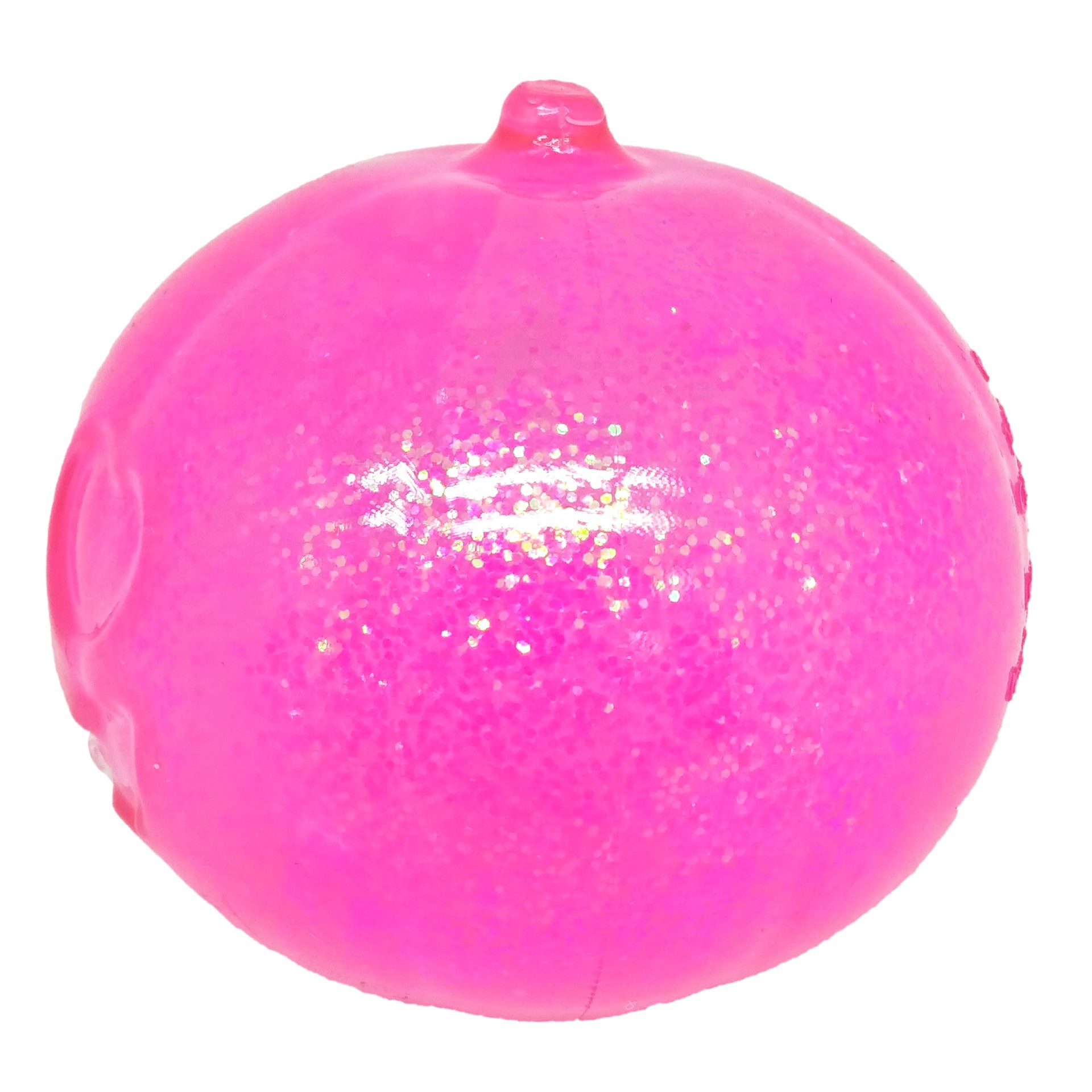 slide 3 of 4, 2.75" Pink Jack-O'-Lantern Squishy Toy By Creatology, 2.75 in