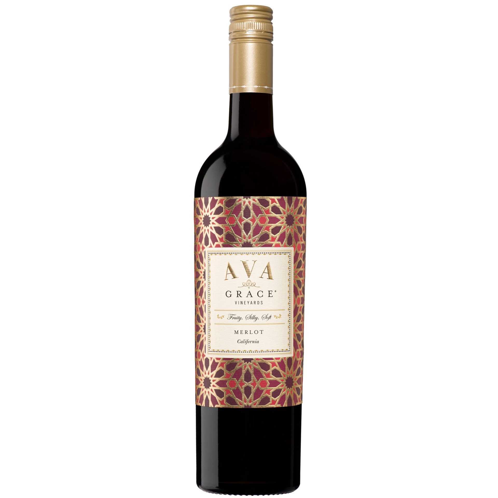 slide 1 of 5, Ava Grace Merlot Red Wine - 750ml, 2018 California, 750 ml