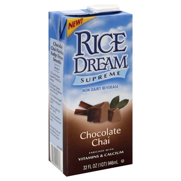 slide 1 of 1, Rice Dream Non-Dairy Beverage, Chocolate Chai, 32 oz