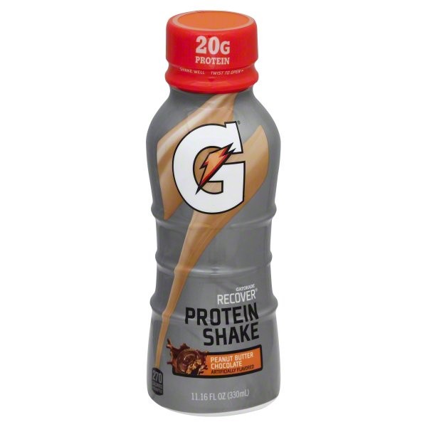 slide 1 of 4, Gatorade Recover Peanut Butter Chocolate, 11.16 oz