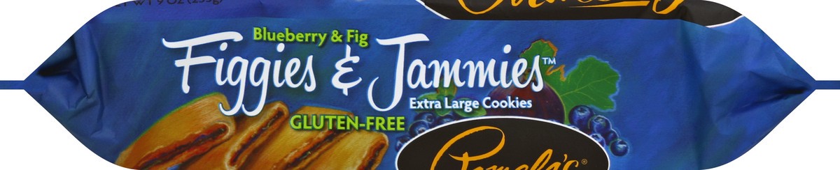 slide 4 of 5, Pamela's Figgies Jammies Blueberry Fig Cookie, 9 oz