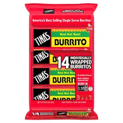 Tina's Red Hot Beef Burritos