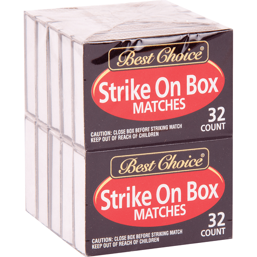 slide 1 of 1, Best Choice Box Packet Matches, 32 ct