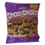 slide 1 of 1, CANDY DSD Charles Chocolately Coated Raisins Choo Choos, 4.2 oz