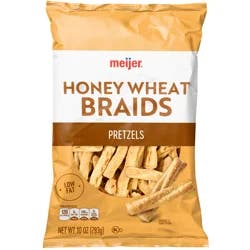Meijer Pretzels Honey Wheat 10 Oz
