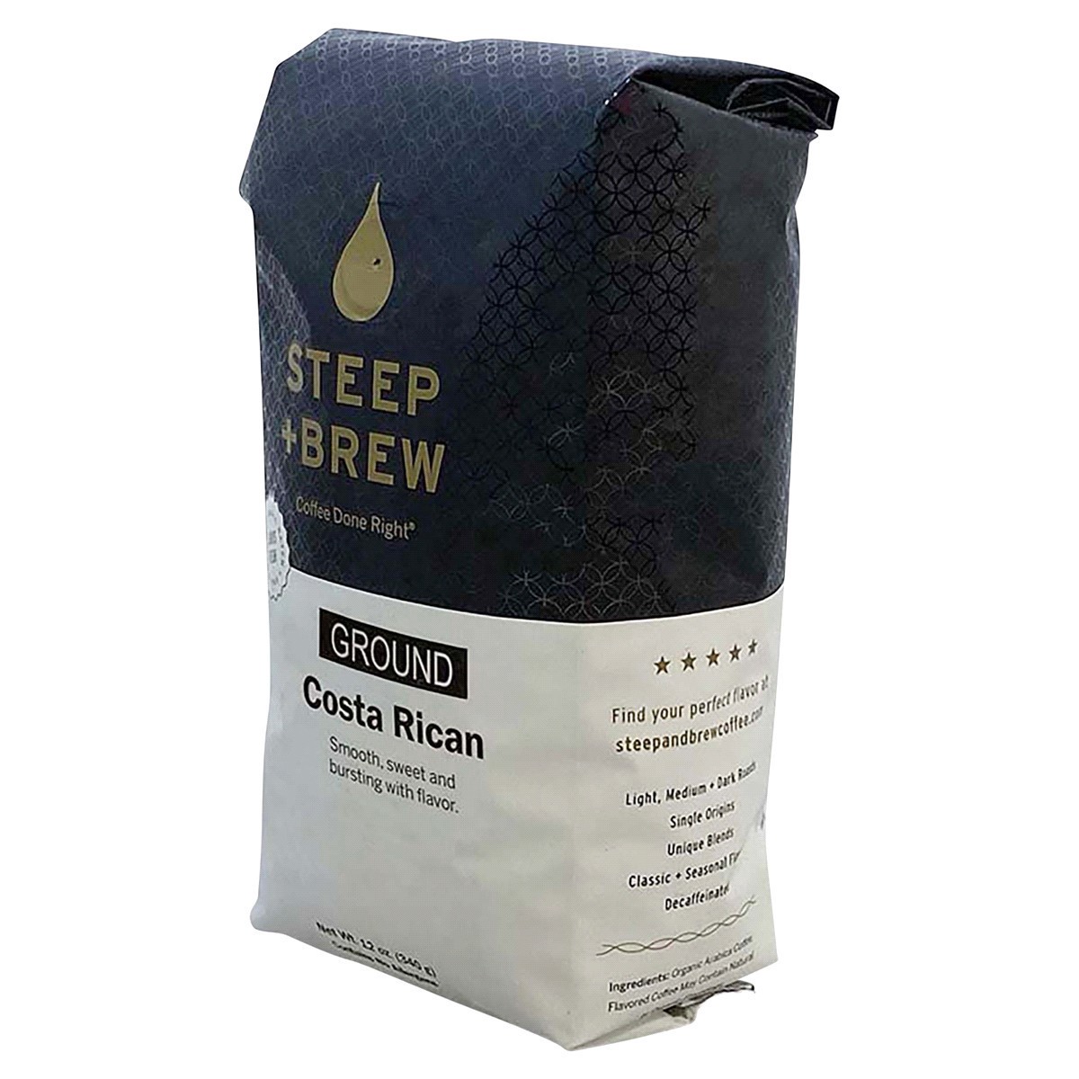 slide 6 of 9, Steep & Brew Whole Bean Coffees Coffee- 12 oz, 12 oz