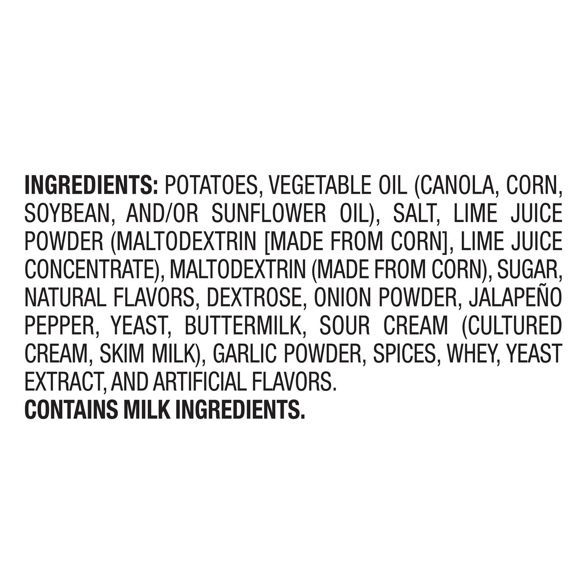 slide 7 of 8, Ruffles Potato Chips Lime & Jalapeno Flavored 2 1/2 Oz, 2.5 oz