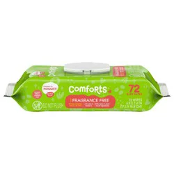 Comforts Fragrance Free Baby Wipes