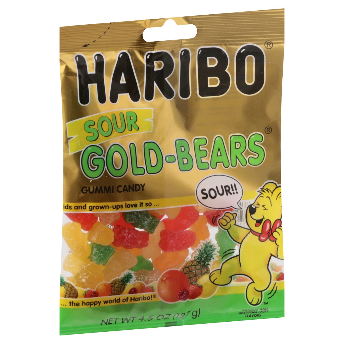 slide 3 of 12, Haribo Gold-Bears Sour Gummi Candy 4.5 oz, 4.5 oz