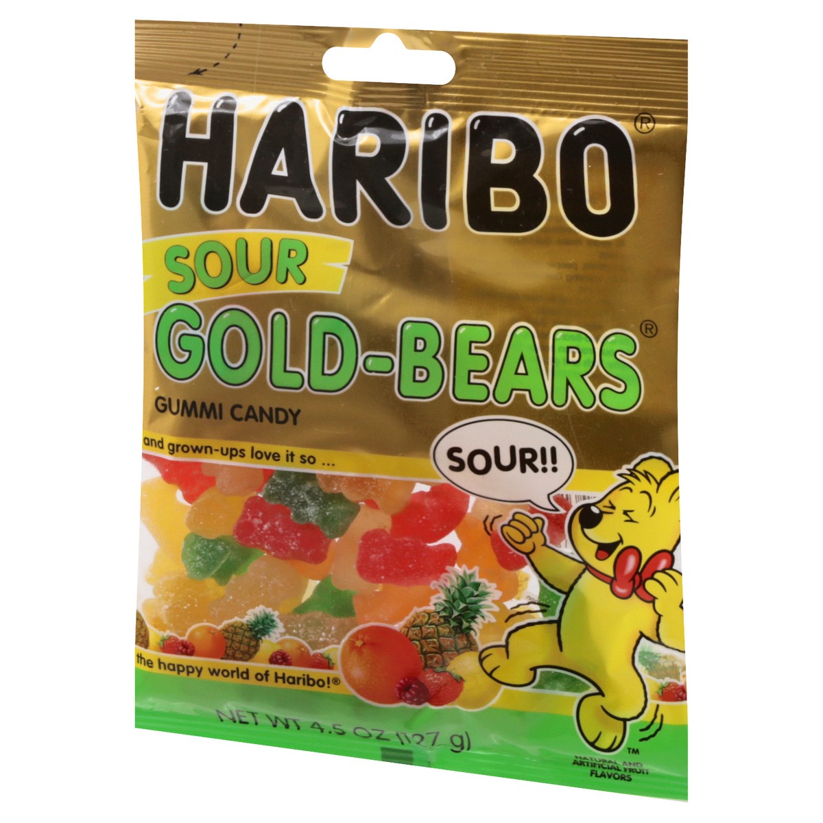 slide 6 of 12, Haribo Gold-Bears Sour Gummi Candy 4.5 oz, 4.5 oz