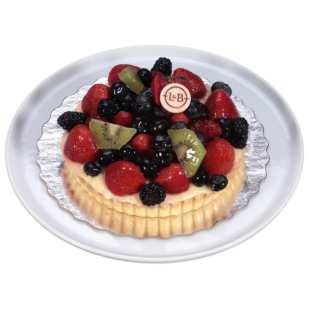 slide 1 of 4, Lunds & Byerlys Fresh 7 Inch Fruit Tart 1 Each, 1 ct