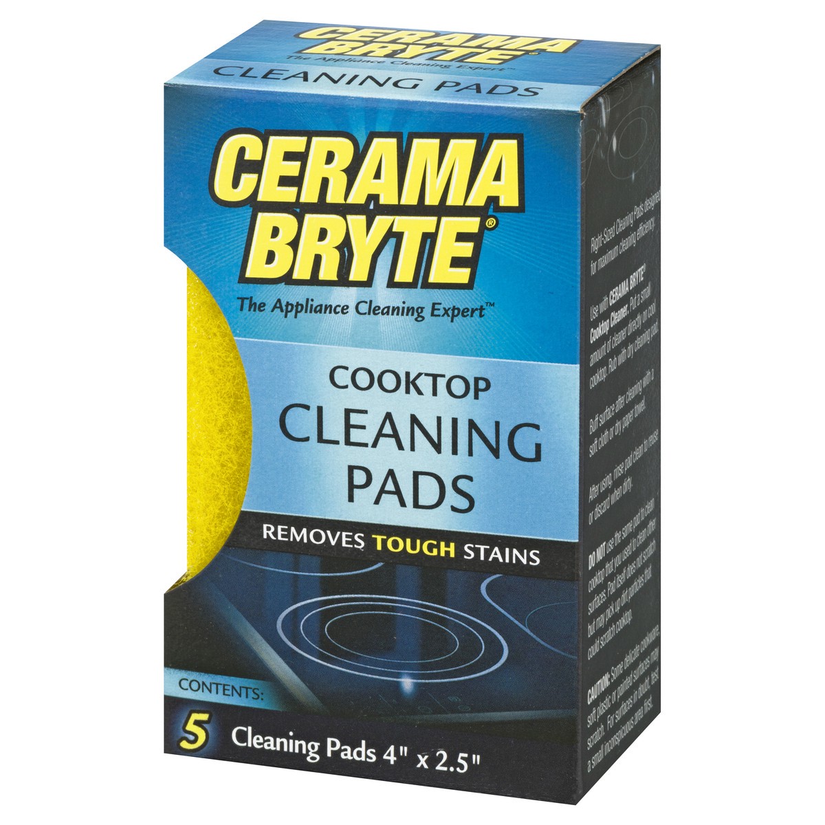 slide 2 of 9, Cerama Bryte Cooktop Cleaning Pads, 5 ct