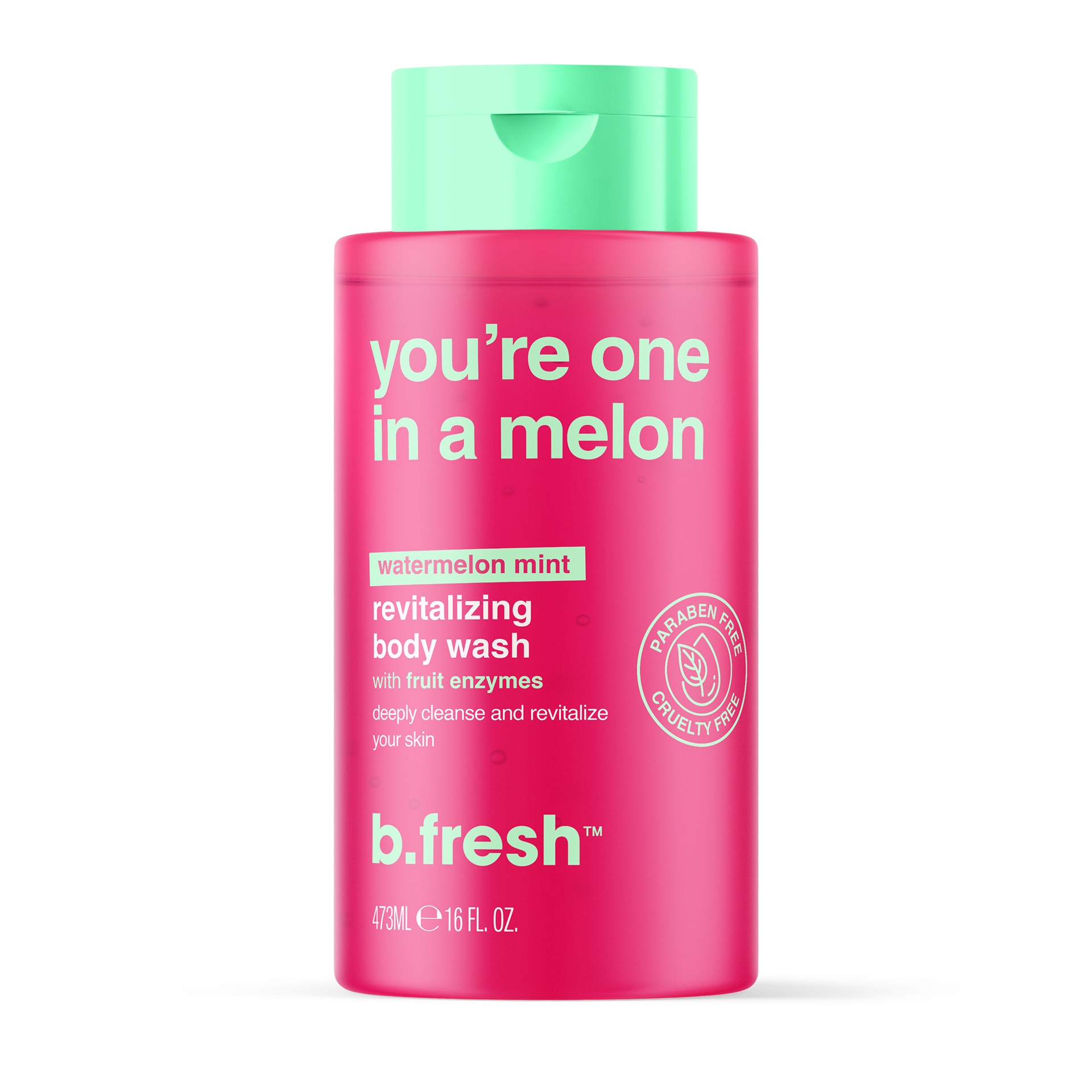 slide 1 of 4, B. Fresh B.Fresh You're One in a Melon Body Wash, 16 fl oz