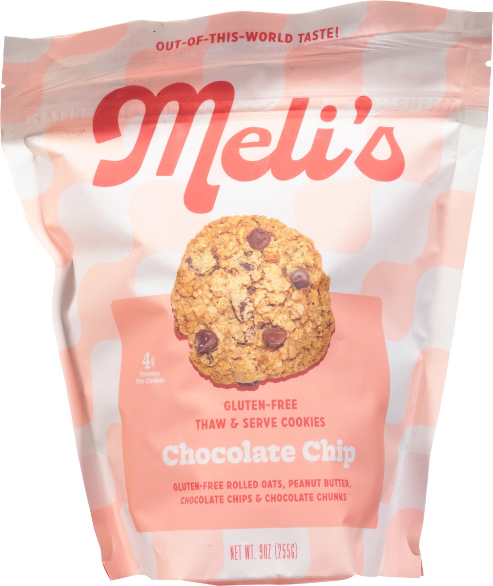slide 6 of 9, Meli's Chocolate Chip Cookies 9 oz, 9 oz