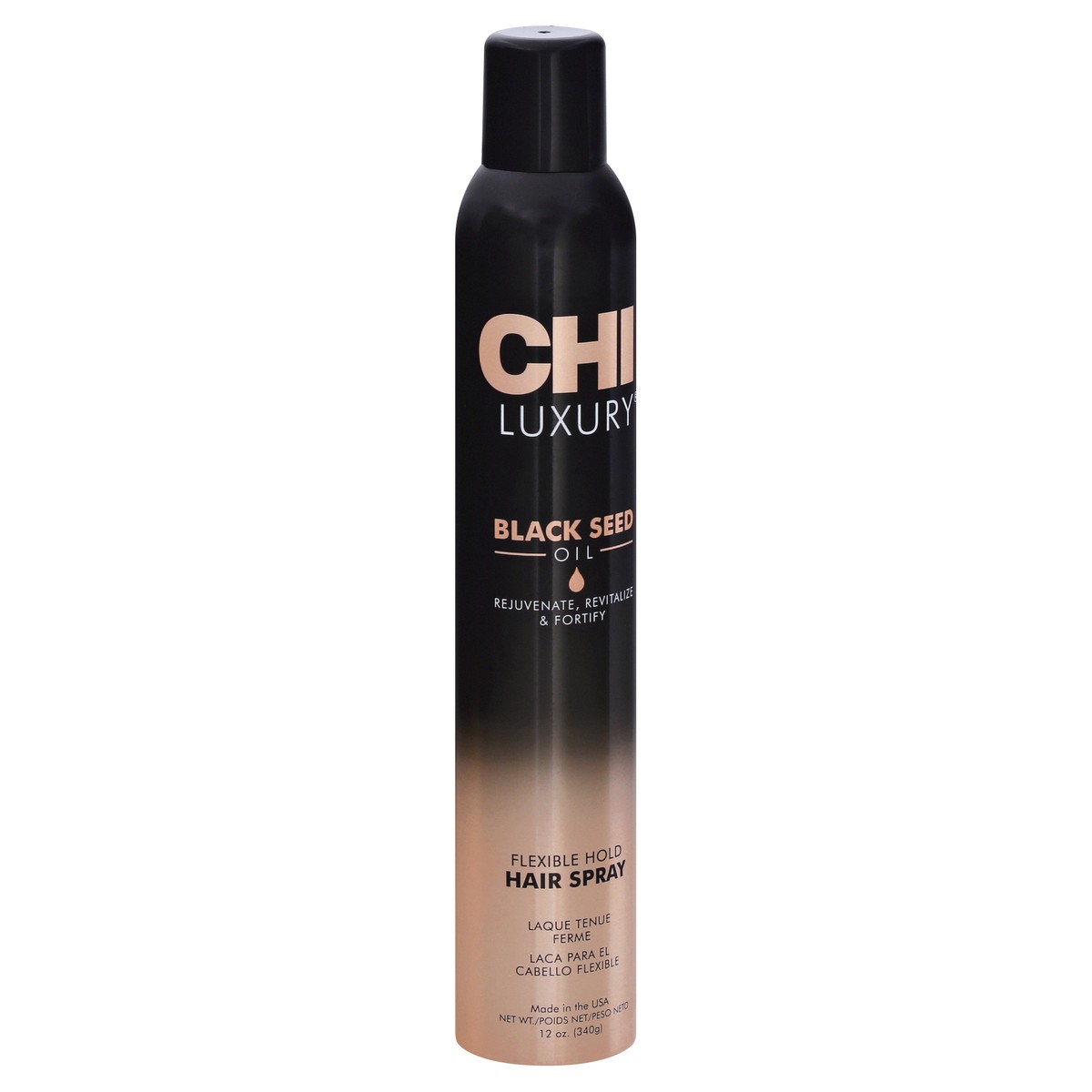 slide 2 of 12, CHI Black Seed Oil Flexible Hold Hair Spray 12 oz, 12 oz