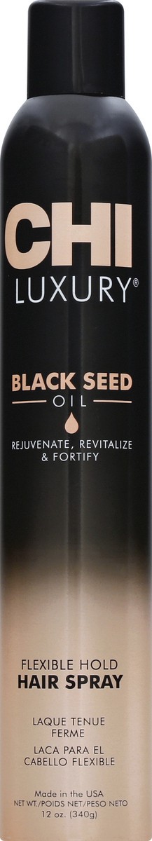 slide 12 of 12, CHI Black Seed Oil Flexible Hold Hair Spray 12 oz, 12 oz