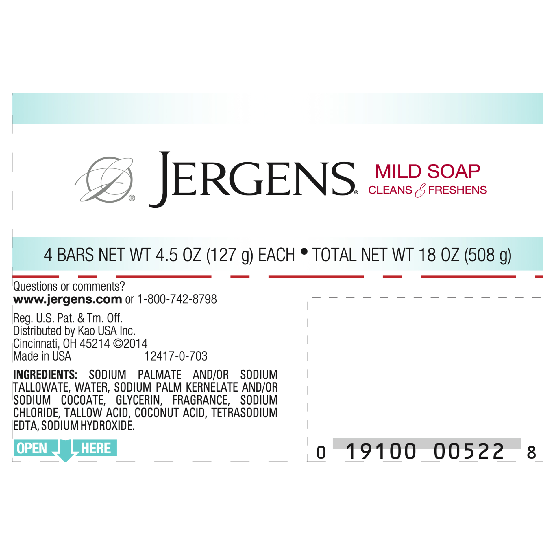 slide 3 of 4, Jergens for Normal to Sensitive Skin, 4.50 fl oz
