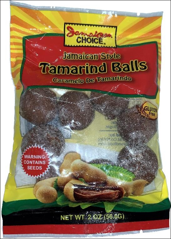 slide 1 of 1, Jamaican Choice Tamarind Balls, 2 oz