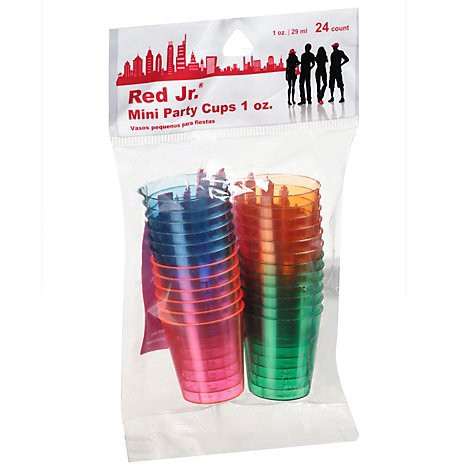 slide 1 of 1, Mini Party Cups - EA, 1 ct
