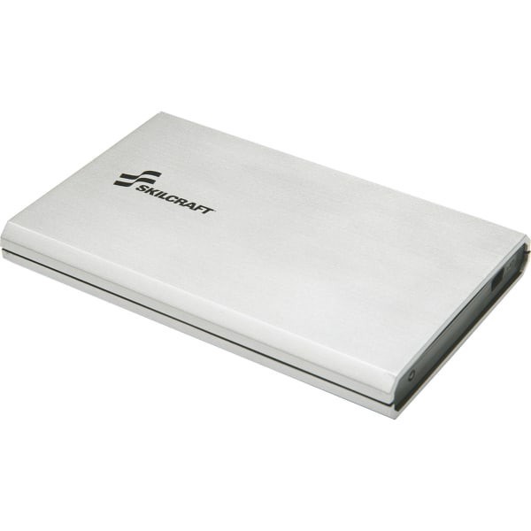 slide 1 of 1, SKILCRAFT® 2.5"" Portable Hard Drive, 500GB (AbilityOne 7045-01-568-9695), 1 ct