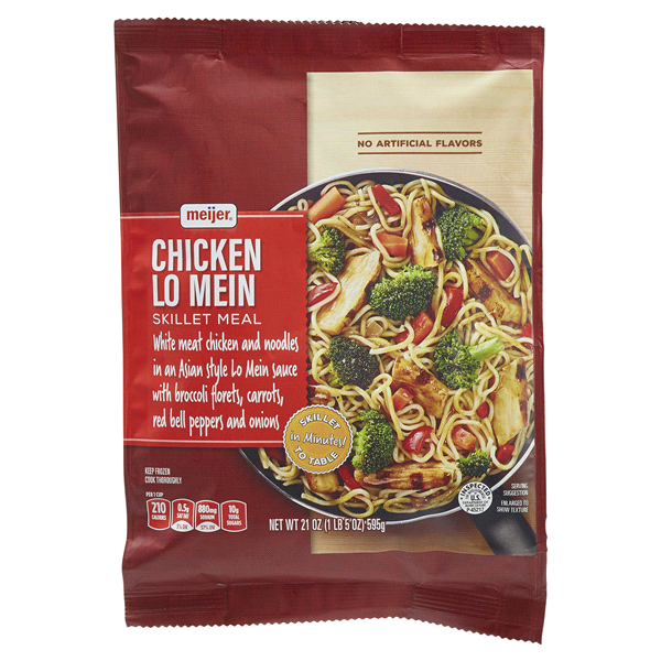 Meijer Chicken Lo Mein Skillet Meal 21 oz Shipt
