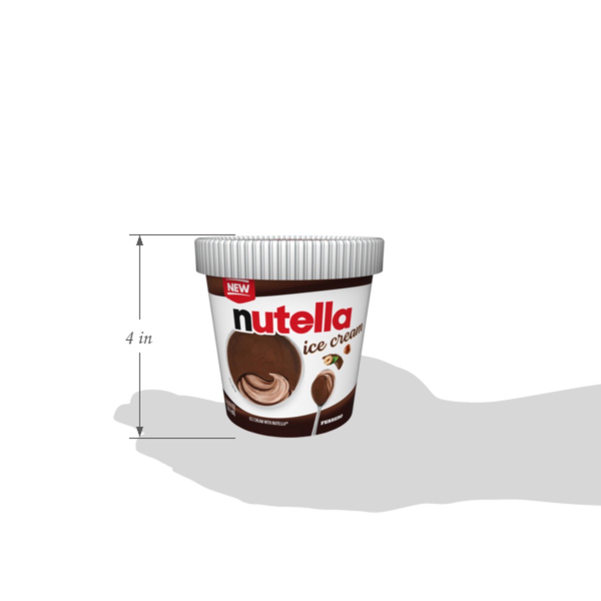 slide 5 of 15, Nutella Pint, 14 oz