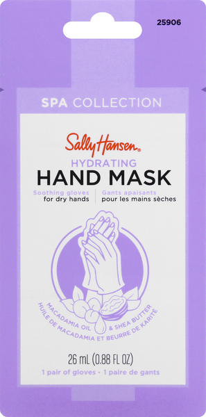 slide 1 of 1, Sally Hansen Hand Mask, Hydrating, 0.88 fl oz