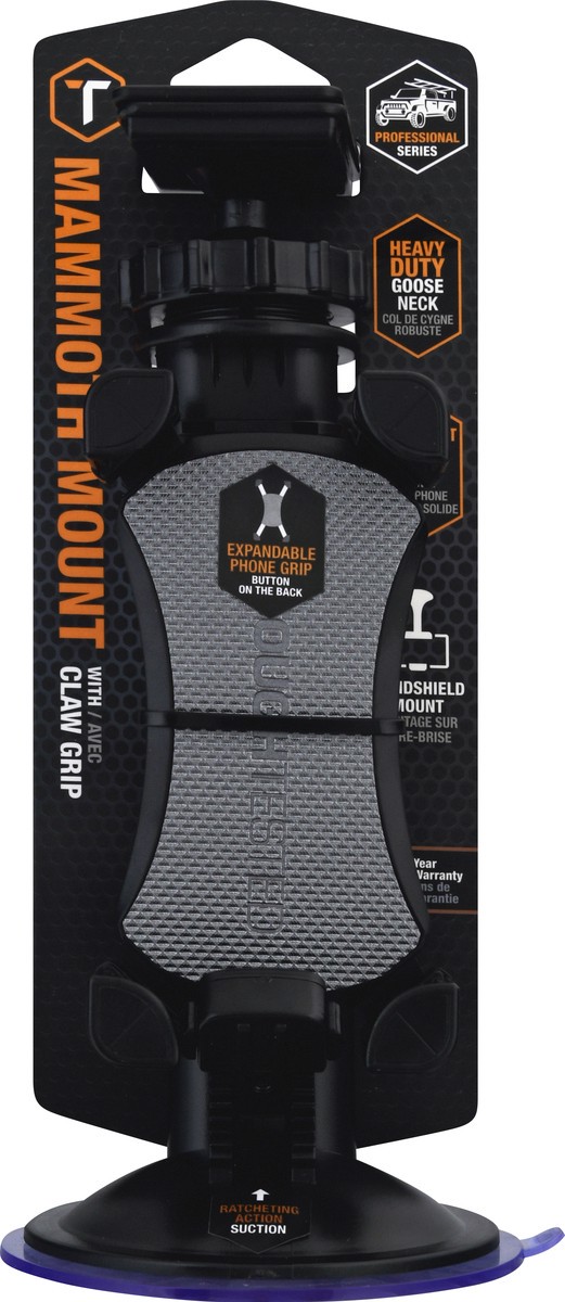 slide 8 of 11, ToughTested Claw Grip Mammoth Mount 1 ea, 1 ct