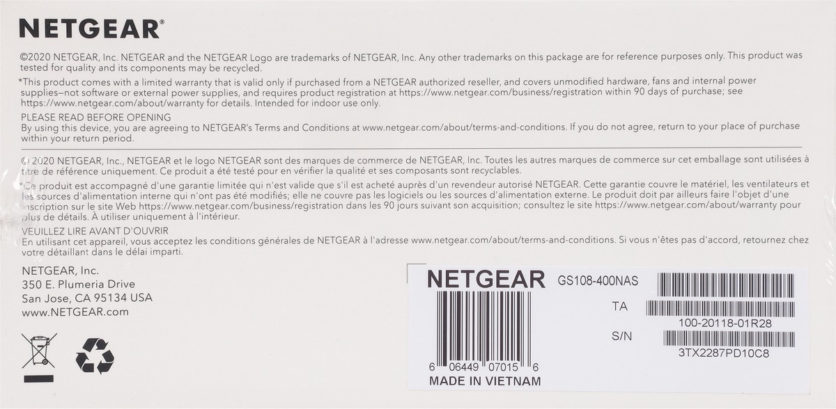 slide 4 of 9, Netgear Prosafe 8-Port Gigabit Desktop Switch, 1 ct