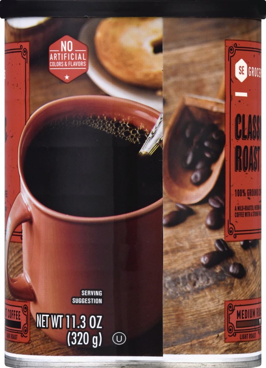 SE Grocers 100 Ground Coffee Classic Roast 11.3 oz Shipt