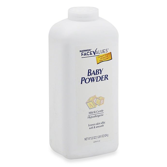 slide 1 of 1, Harmon Face Values Baby Powder, 22 oz