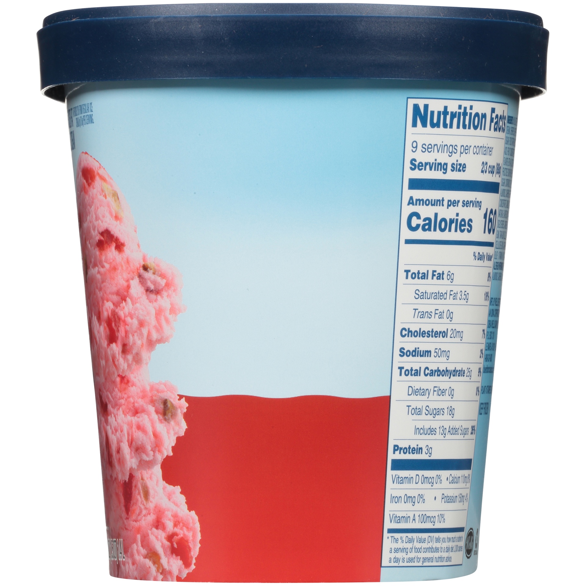 slide 6 of 7, Cherry Nut Frozen Dessert, 48 oz