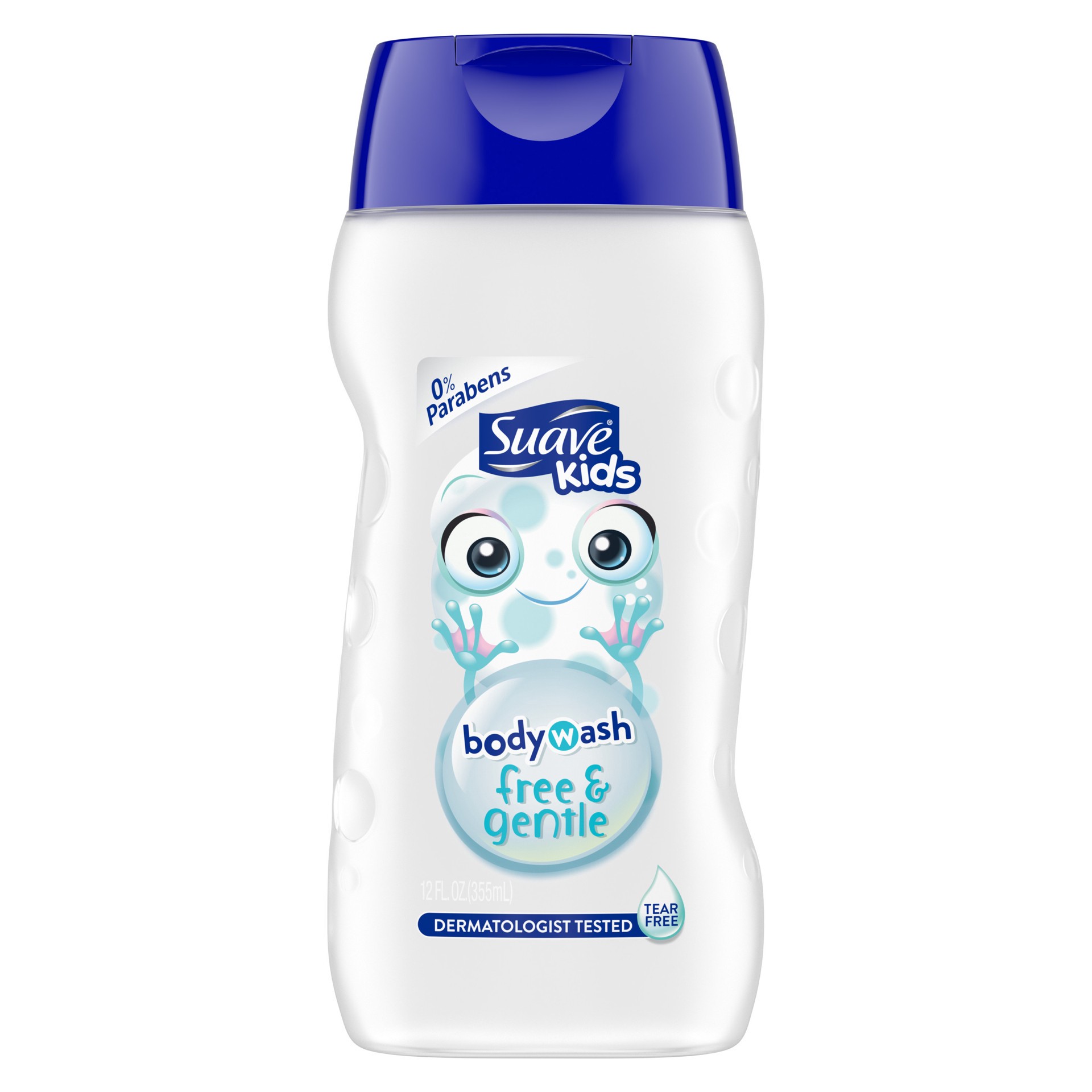 slide 1 of 4, Suave Kids Body Wash Free and Gentle, 12 oz, 12 oz