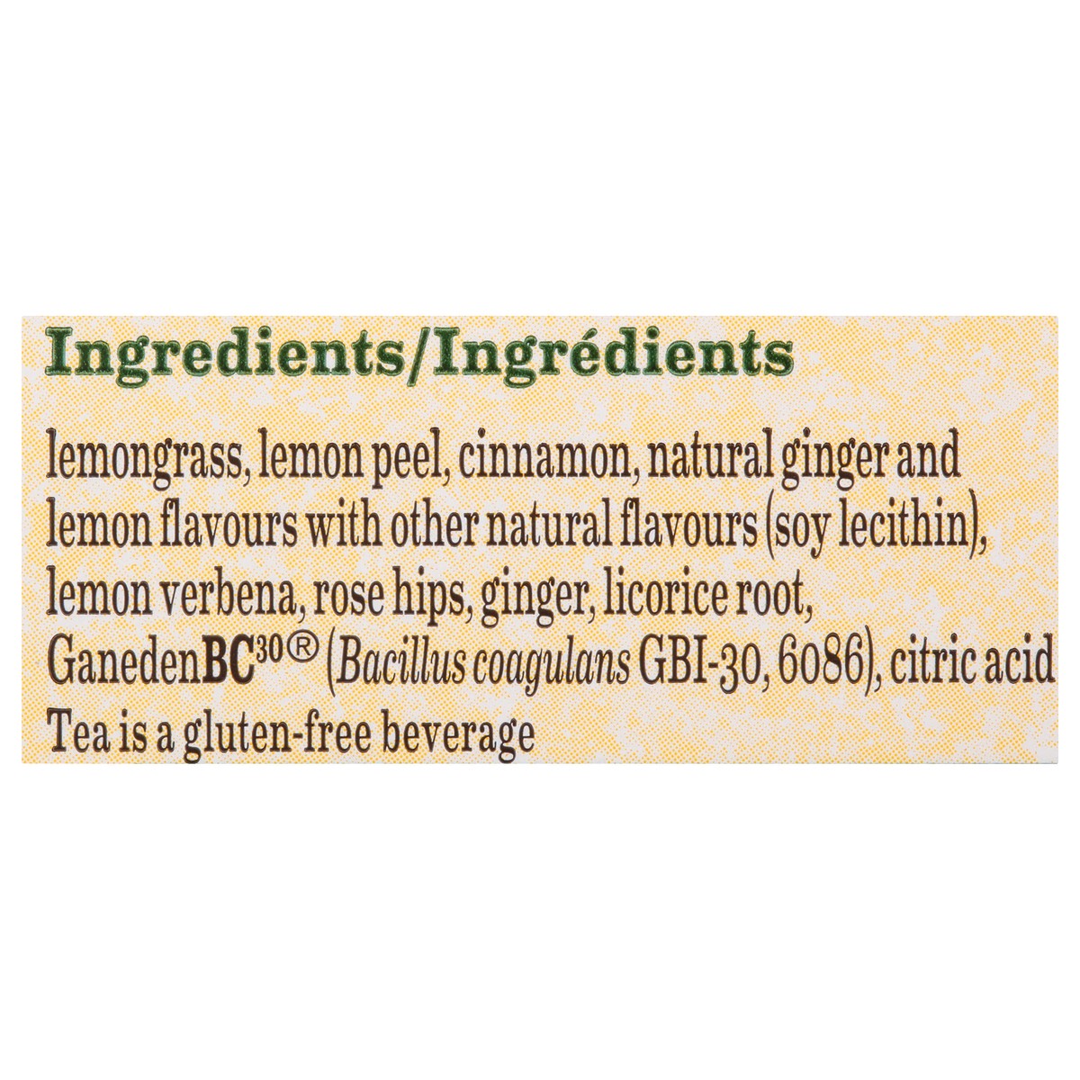 slide 8 of 10, Bigelow Probiotics Herbal Tea Bags Caffeine Free Lemon Ginger - 1.64 oz, 1.64 oz