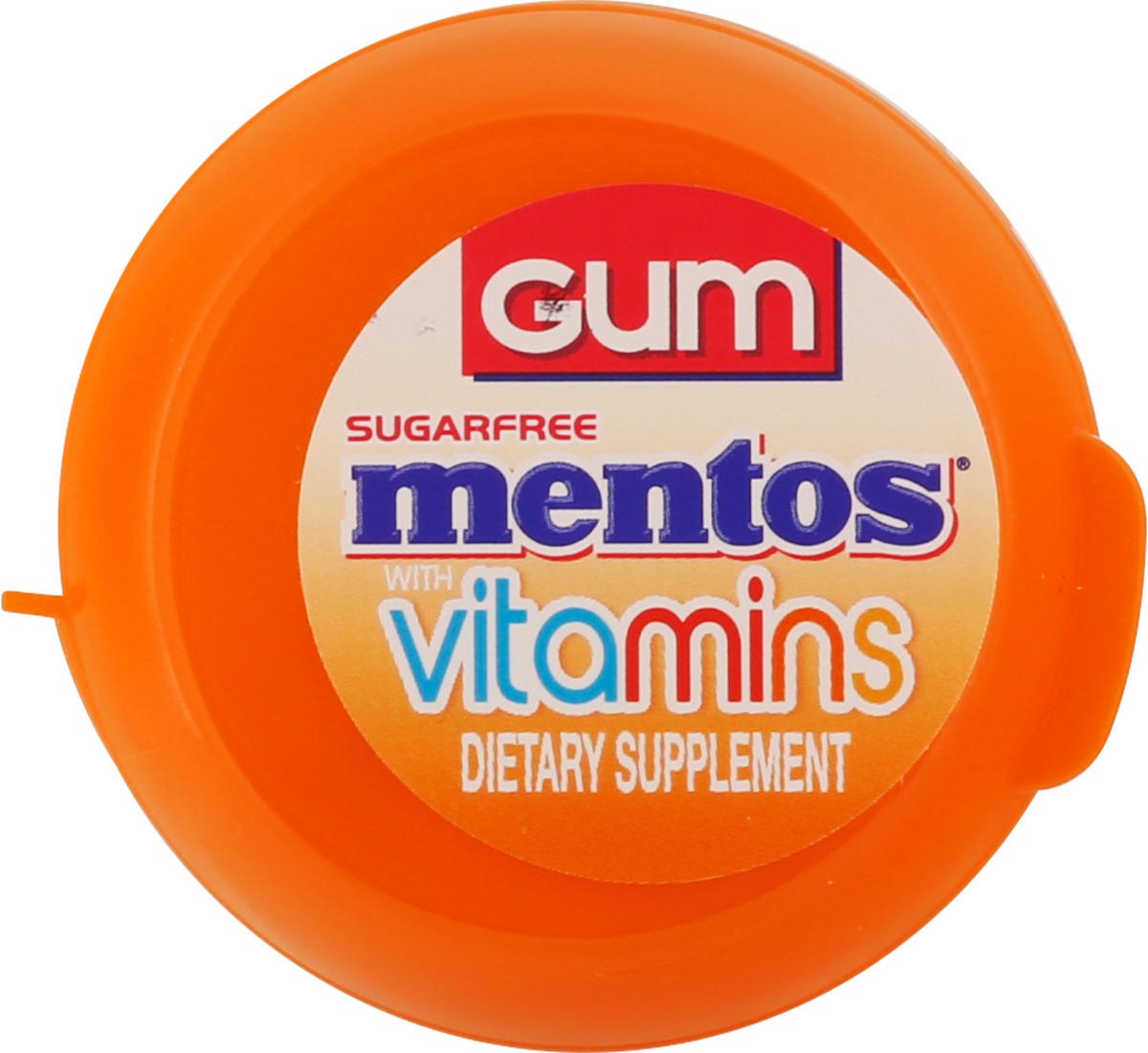 slide 11 of 11, Mentos Sugarfree Citrus Gum with Vitamins 45 ea, 45 ct