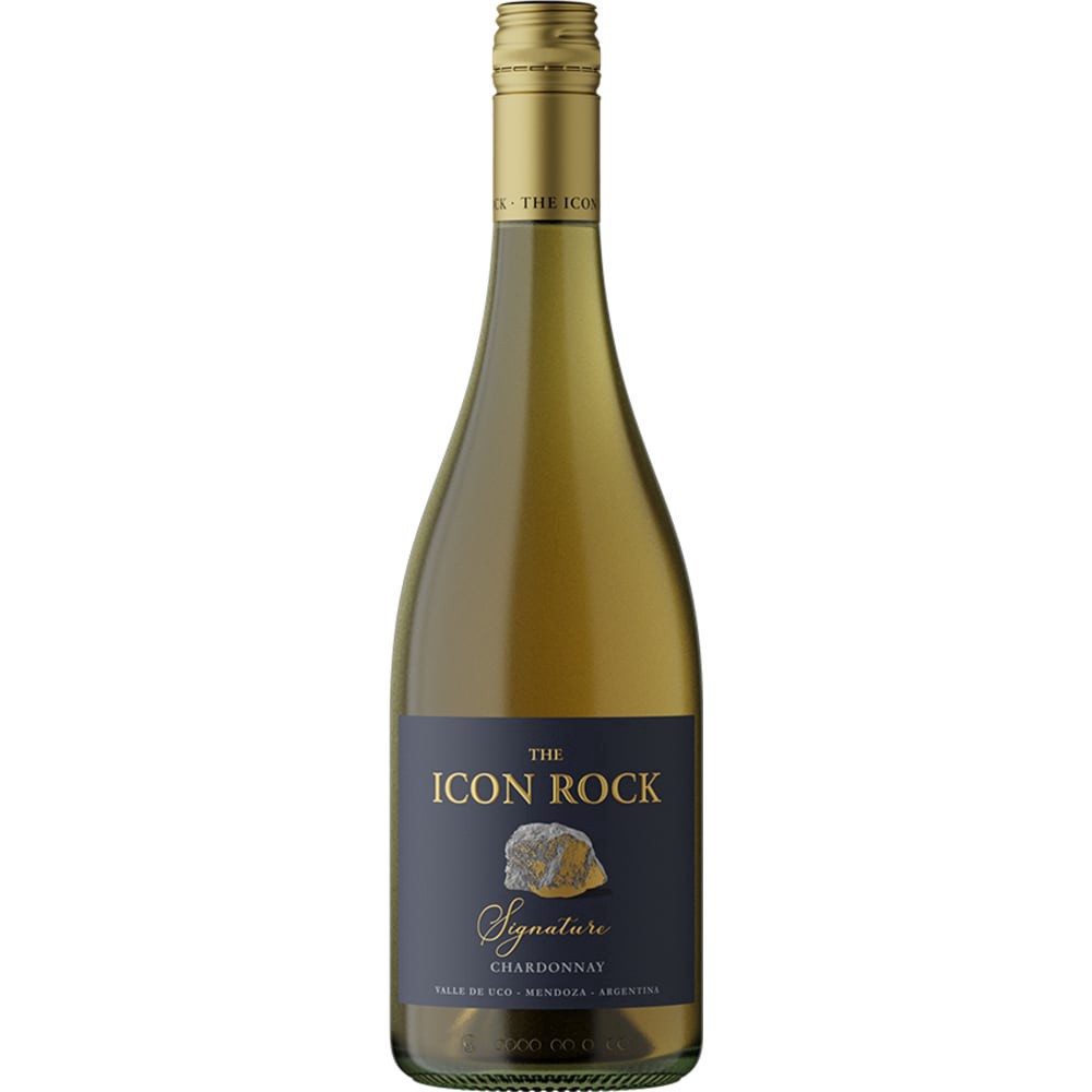 slide 2 of 4, The Icon Rock SigNaturalure Chardonnay Wine, 750 ml