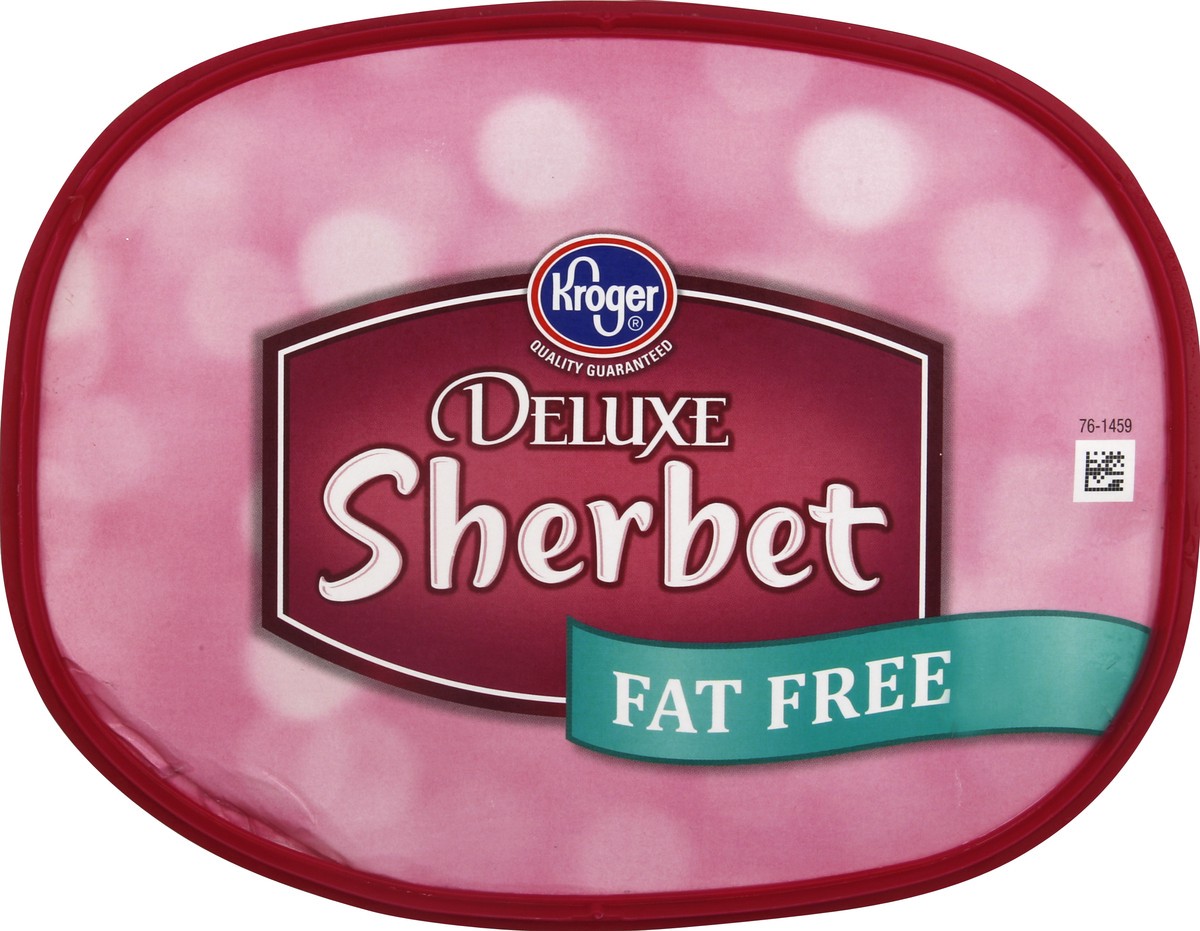 slide 2 of 6, Kroger Deluxe Orange Sherbet, 48 fl oz