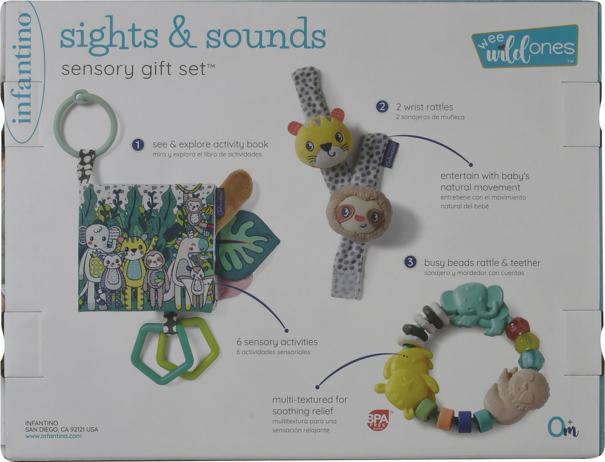 slide 9 of 9, Infantino Sights & Sounds Sensory Gift Set 1 ea, 1 ea