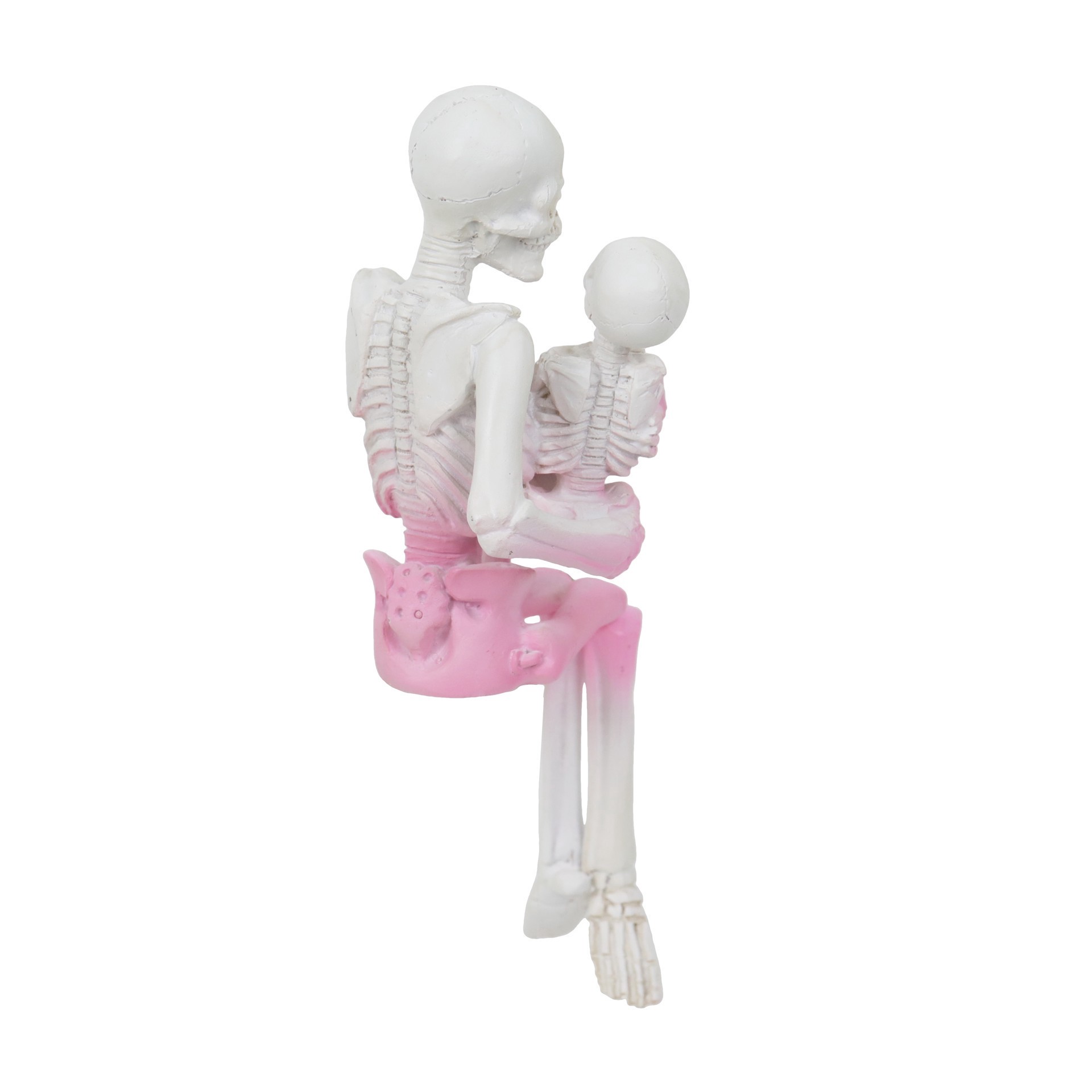 slide 2 of 2, 9.25" Hugging Skeleton Family Tabletop Decor By Ashland, 4.53 in x 3.54 in x 9.25 in