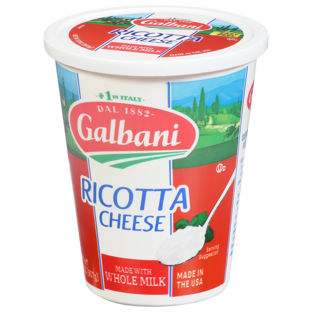 slide 3 of 9, Galbani Ricotta Cheese 32 oz, 32 oz