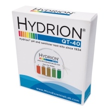 slide 1 of 1, Hydrion Quaternary Sanitizer Test Strips, 1 ct