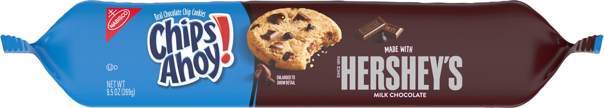 slide 13 of 16, CHIPS AHOY! Hershey's Milk Chocolate Chip Cookies, 9.5 oz, 13 oz