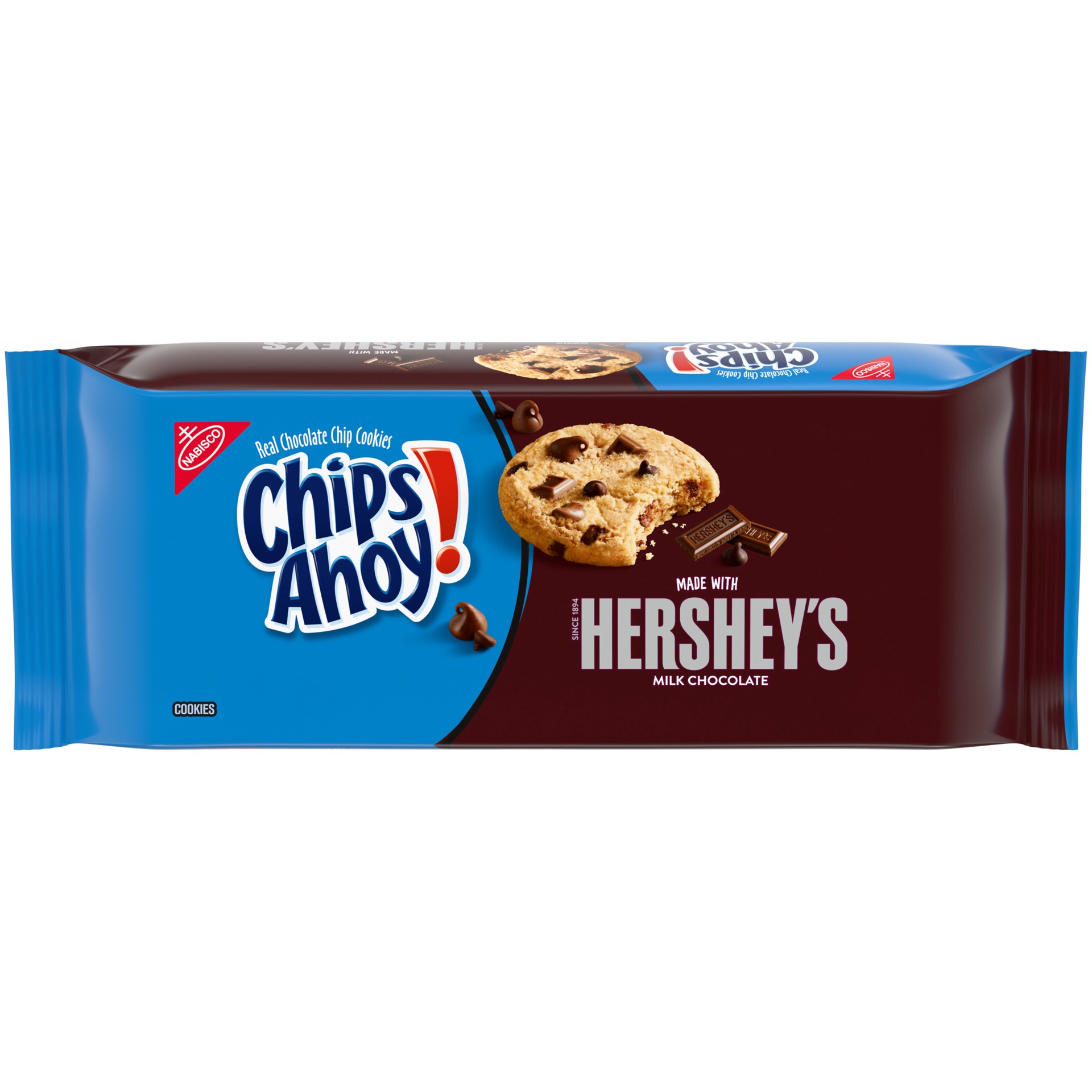 slide 1 of 16, CHIPS AHOY! Hershey's Milk Chocolate Chip Cookies, 9.5 oz, 13 oz