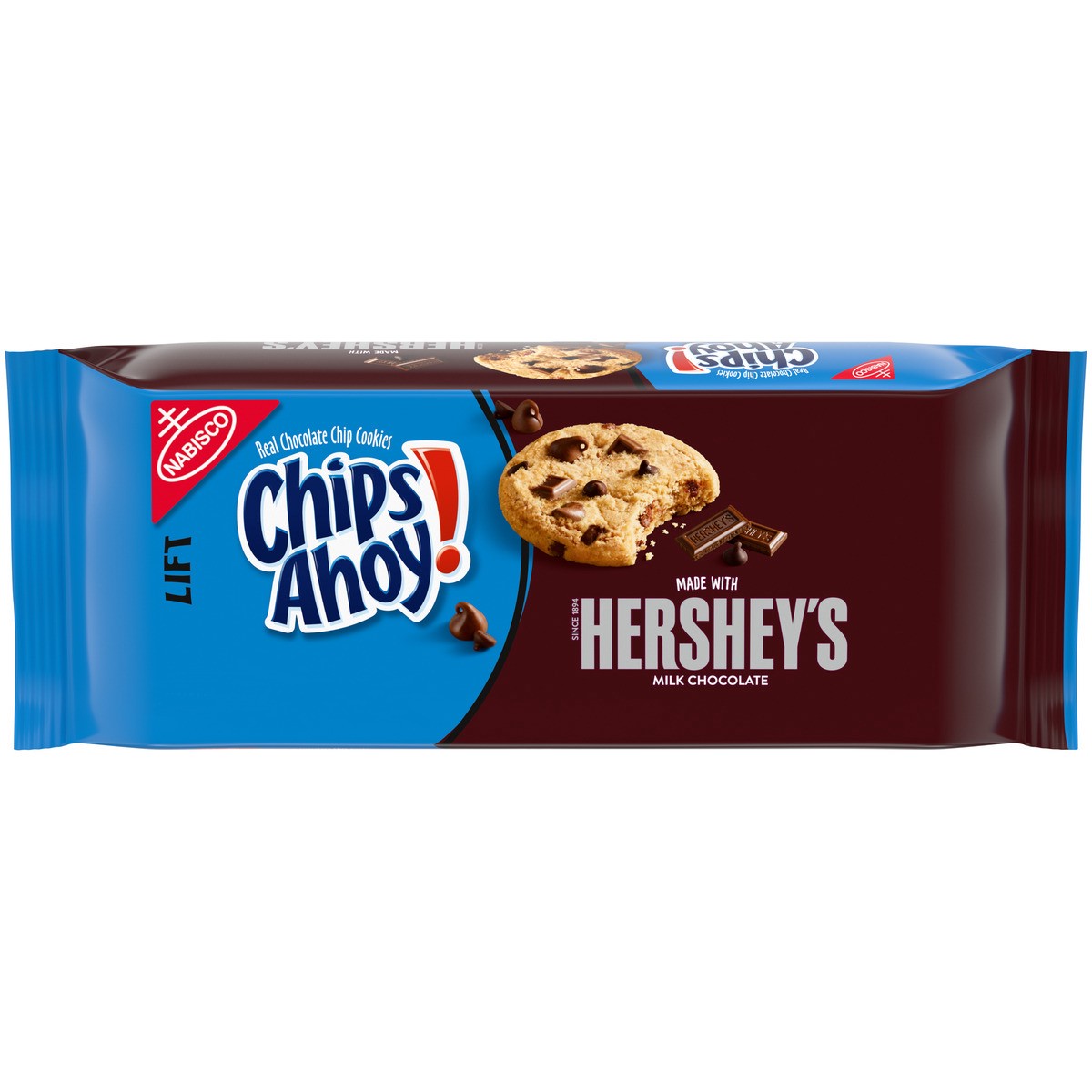 slide 11 of 16, CHIPS AHOY! Hershey's Milk Chocolate Chip Cookies, 9.5 oz, 13 oz